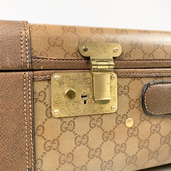 GUCCI 1960s Vintage Trunk Suitcase - Picture 8 of 16